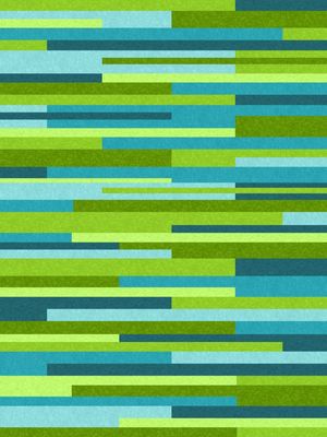 SÉRIE CORES E LISTRAS TONS DE VERDE E AZUL OP 12