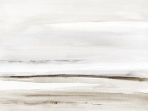 WATERCOLOR SHORE IN NEUTRAL COLORS
