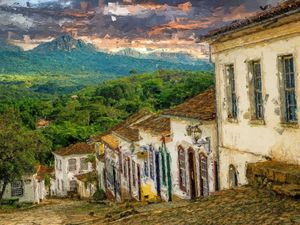LADEIRA DA MATRIZ - TIRADENTES - MG