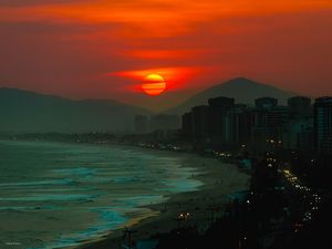 PÔR DO SOL - BARRA DA TIJUCA