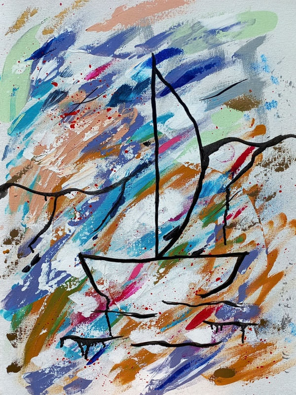 BARCO LX - ABSTRATO