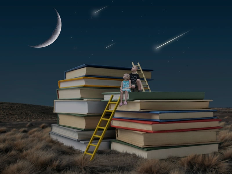 CRIANÇAS NOS LIVROS