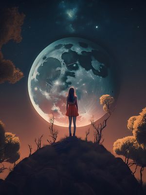 CONTEMPLAÇÃO NOTURNA - BY AI