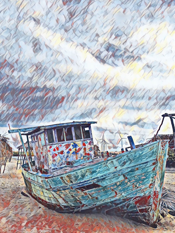 BARCO VELHO EM BARRA NOVA II