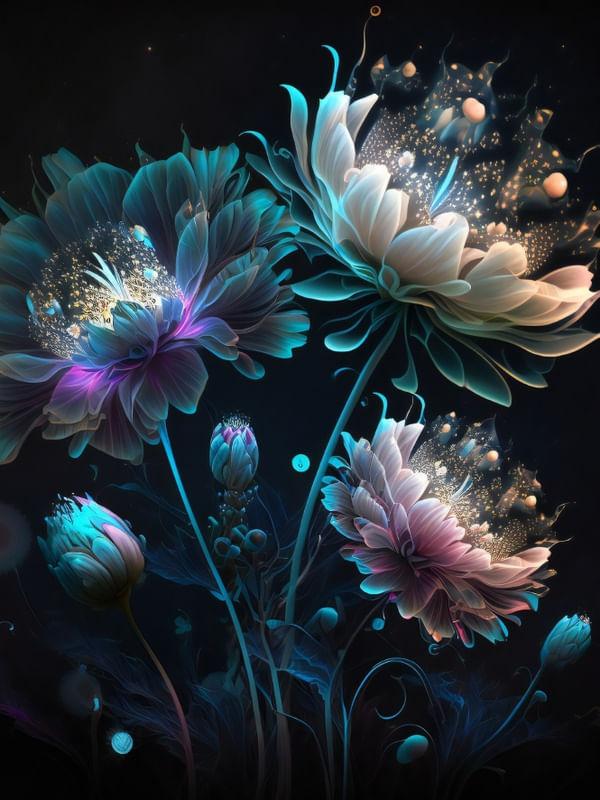 DESLUMBRE FLORAL - BY AI
