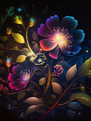 ENCANTO DA FLORA - BY AI