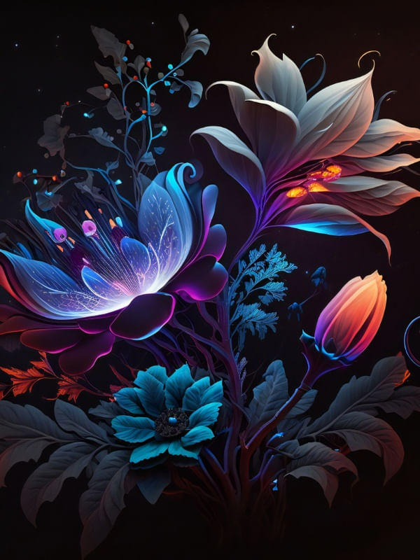 FANTASIA FLORAL - BY AI