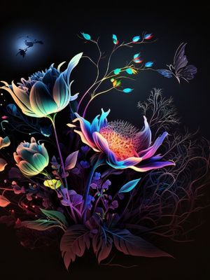 FLORAL HARMONIA - BY AI