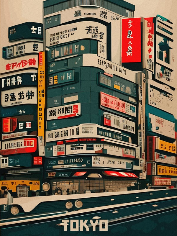 POSTER BAUHAUS TOKYO DESIGN