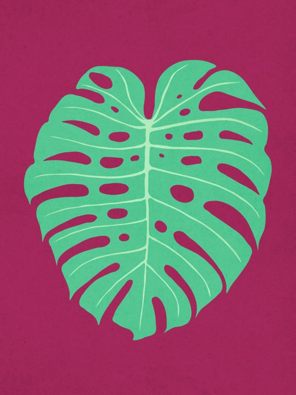 FOLHA TROPICAL AQUARELA 01