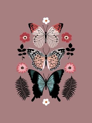 BUTTERFLIES TOTEM 2