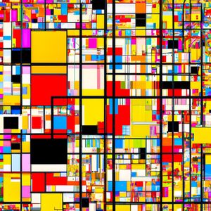 MONDRIAN BY AI