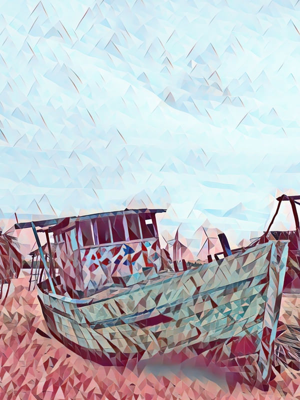 BARCO VELHO EM BARRA NOVA III