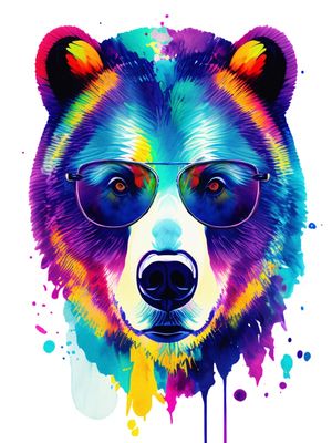 BEAR LIKE A BOSS BY AI