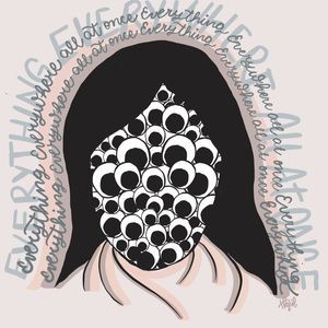EVERYTHING EVERYWHERE ALL AT ONCE ILUSTRATION