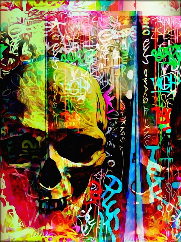 GREEN SKULL