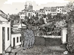 NAMORANDO NUMA CIDADE BARROCA POR F ELI Z