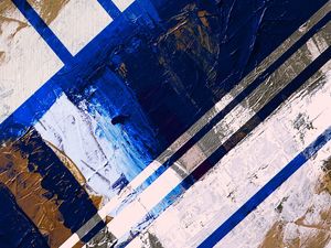 LINES AND BLUE