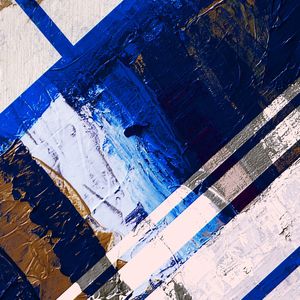 WHITE LINES AND BLUE