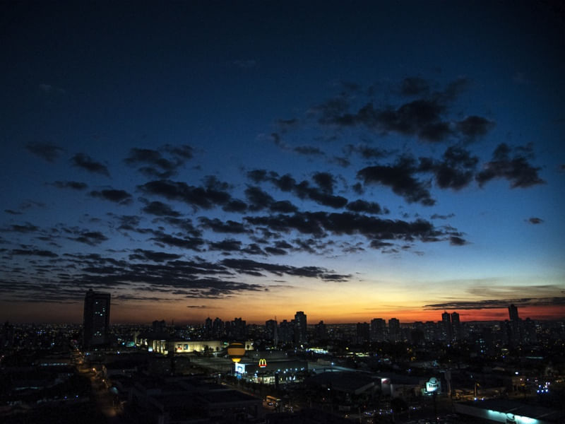 POR DO SOL EM APARECIDA DE GOIÂNIA