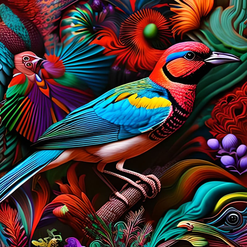 OS PASSARINHOS BY AI