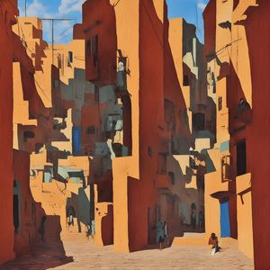 MOROCCO IN LAYERS BY AI