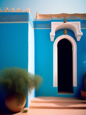 AZUL MARROCOS BY AI