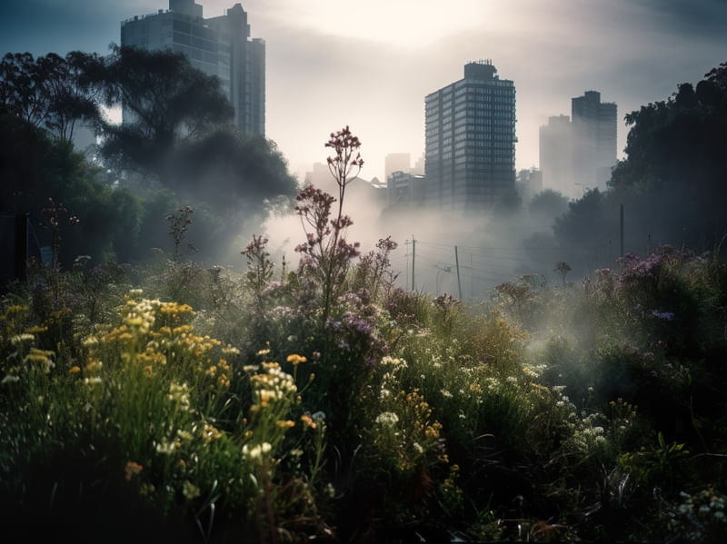 FLORES E CIDADE