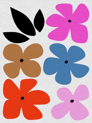 PRIMARY COLOR FLOWERS