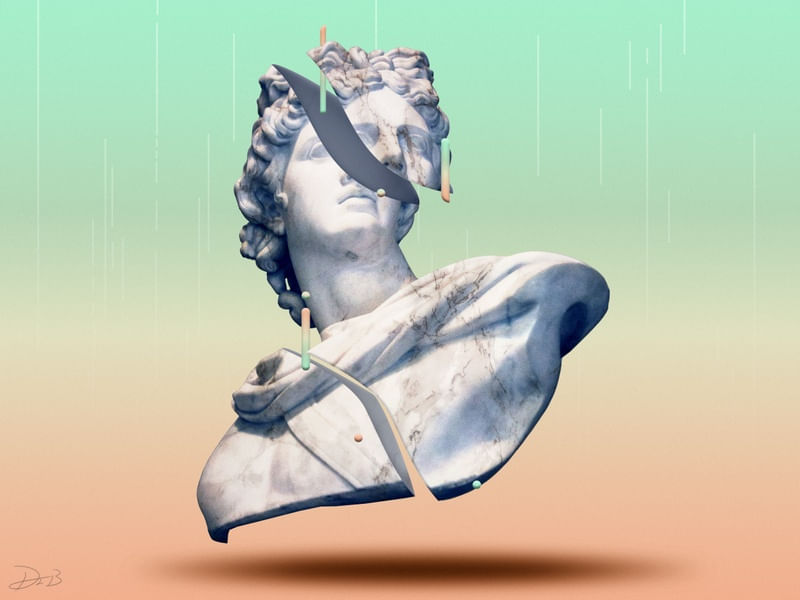 ESTÁTUA FRAGMENTADA