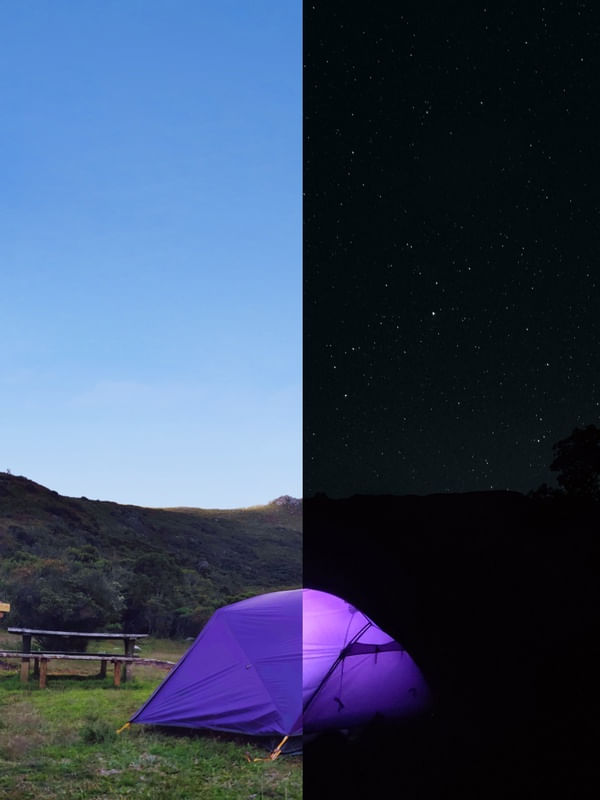 CAMPING NOITE E DIA