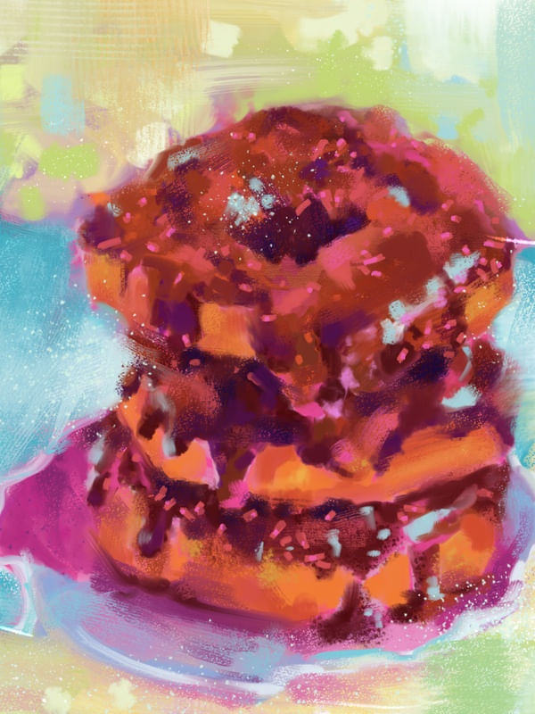 GLOW DONUTS 2 POR ALINE ALMADA