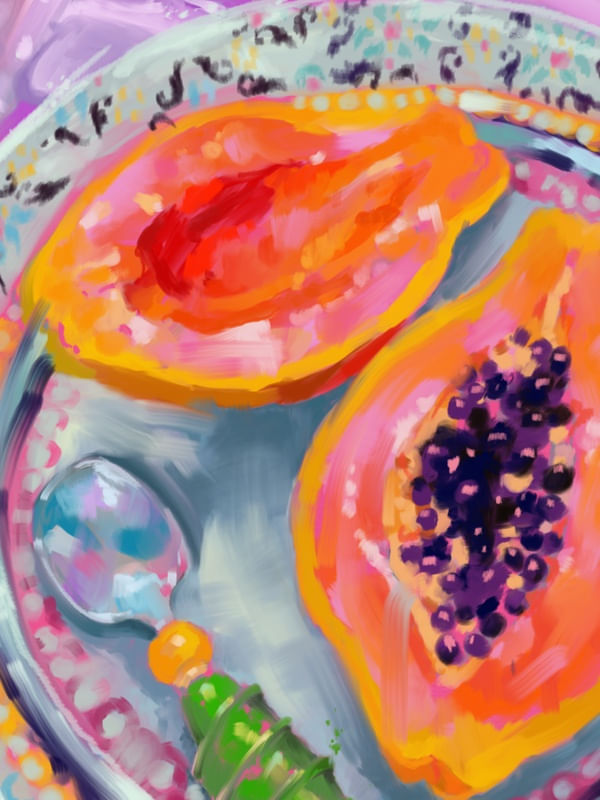 MAMÃO PAPAYA POR ALINE ALMADA