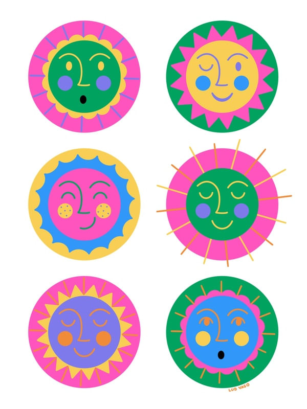 GEOMETRIC SUN X6