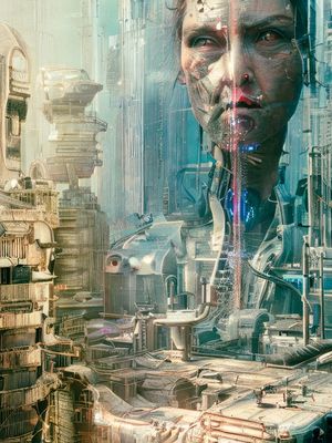 DISTOPIA TRANSUMANISTA - BY AI