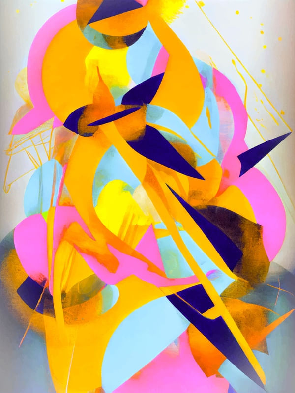 NEON ABSTRATO 03 BY AI