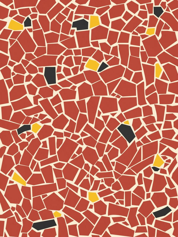 MOSAICO CAQUINHO PAULISTANO - RETRATO