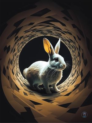 FOLLOW THE WHITE RABBIT BY AI