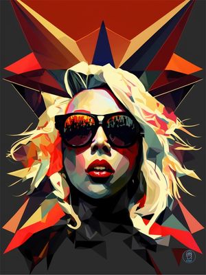 LADY MONSTER BY AI