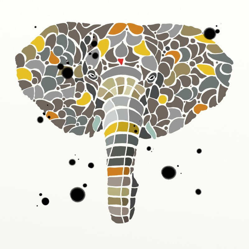 DESCONSTRUÇÃO 034 - ELEFANTE 1