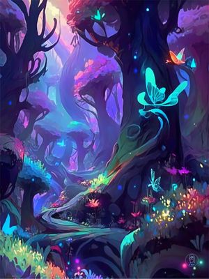 MAGICAL FOREST BY AI
