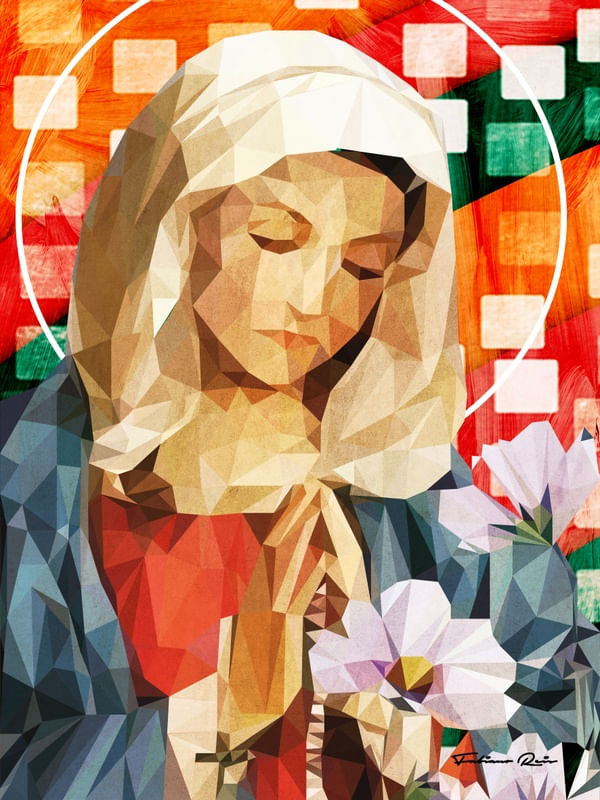 MARIA E AS FLORES