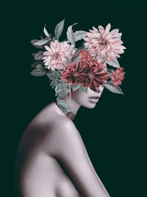 WOMAN WITH FLOWERS 21