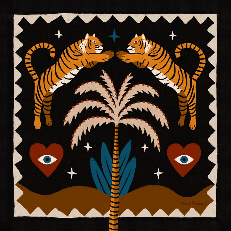 HEART EYE TIGER