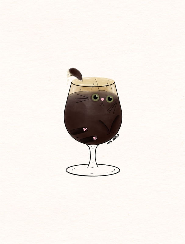 DARK BEER CAT