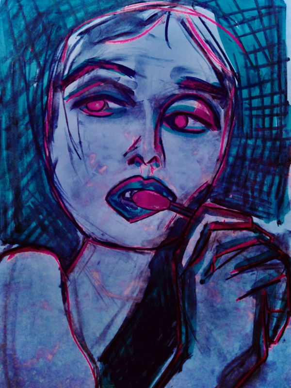 MADEMOISELLE ALPHONSINE BLUE