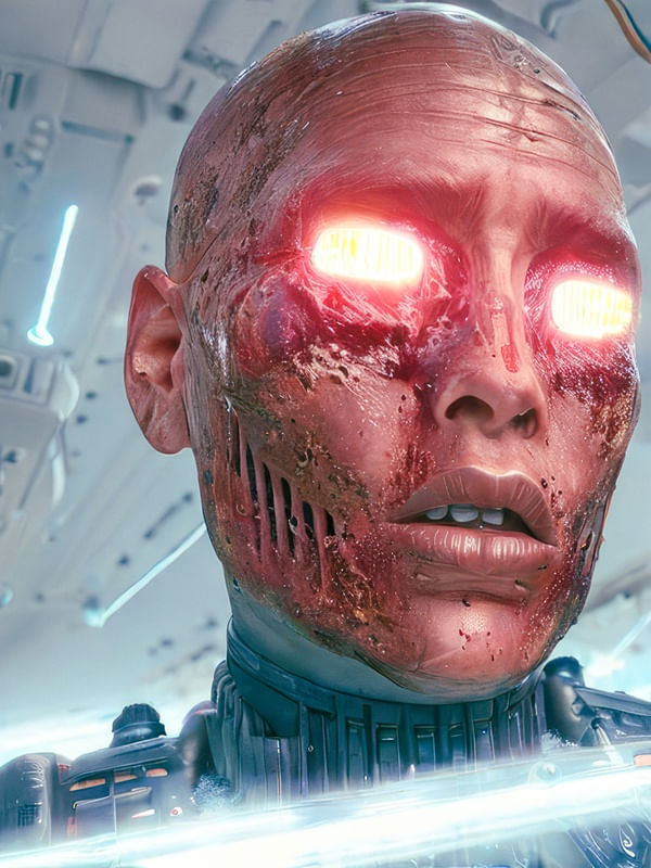 VIDAS ARTIFICIAIS-MORTES HUMANAS - BY AI