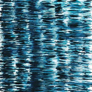SHUFFLE CERCETA TURQUESA AZUL QUADRADO - COLORIDO ABSTRATO FLUXO PINTURA