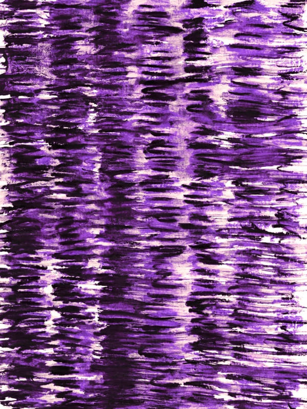 SHUFFLE TOLET ROXO AMETISTA RETRATO - COLORIDO ABSTRATO FLUXO PINTURA