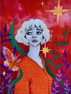 MULHER MARIPOSA